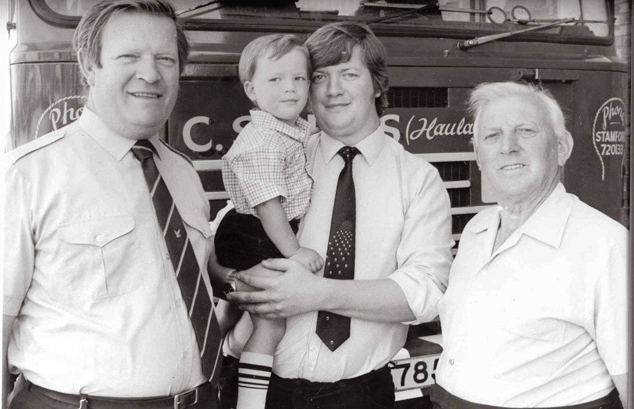 1983 (L-R Derek Ellis, Charles Ellis, Trevor Ellis and Cecil Ellis)